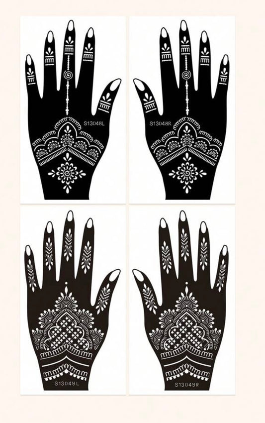 Mehendi Stencils
