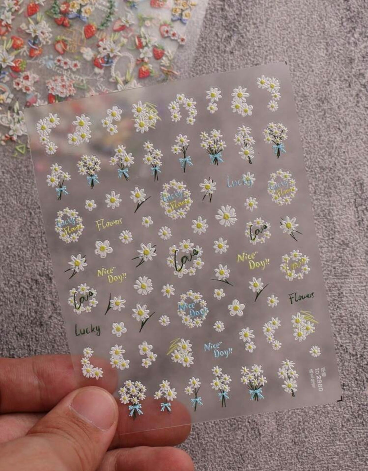 5D Nail Stickers Nail art