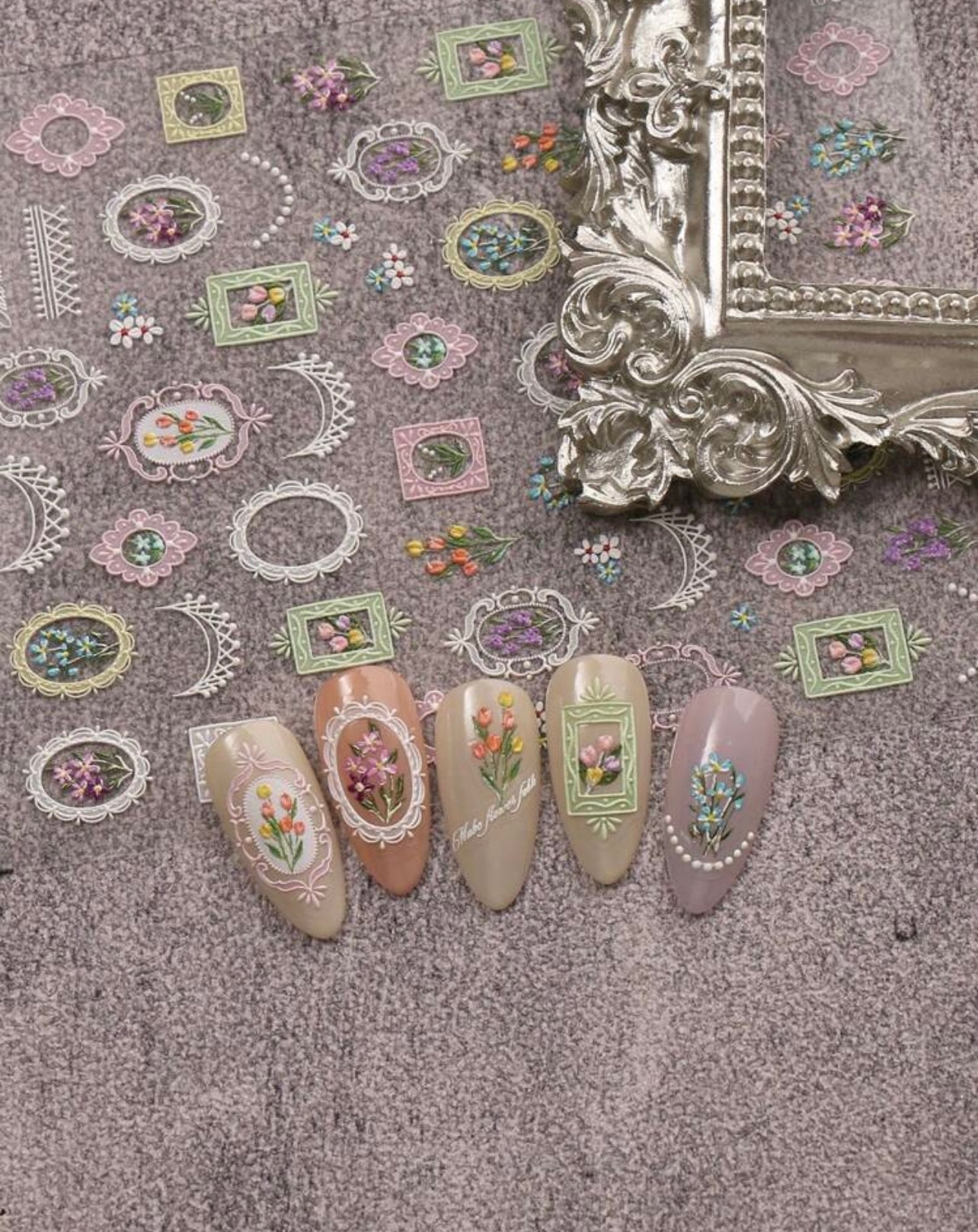 5D Nail Stickers Nail art