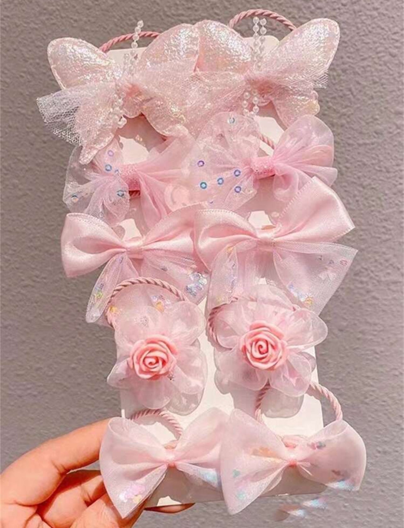 10 hair ties pack