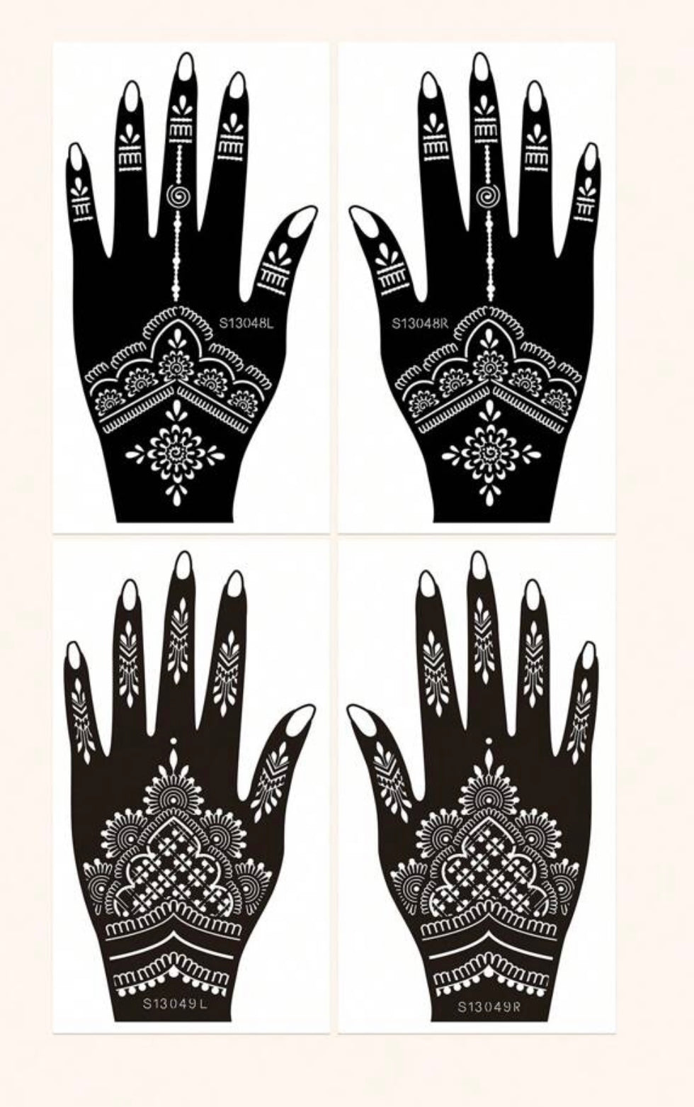 Mehendi Stencils