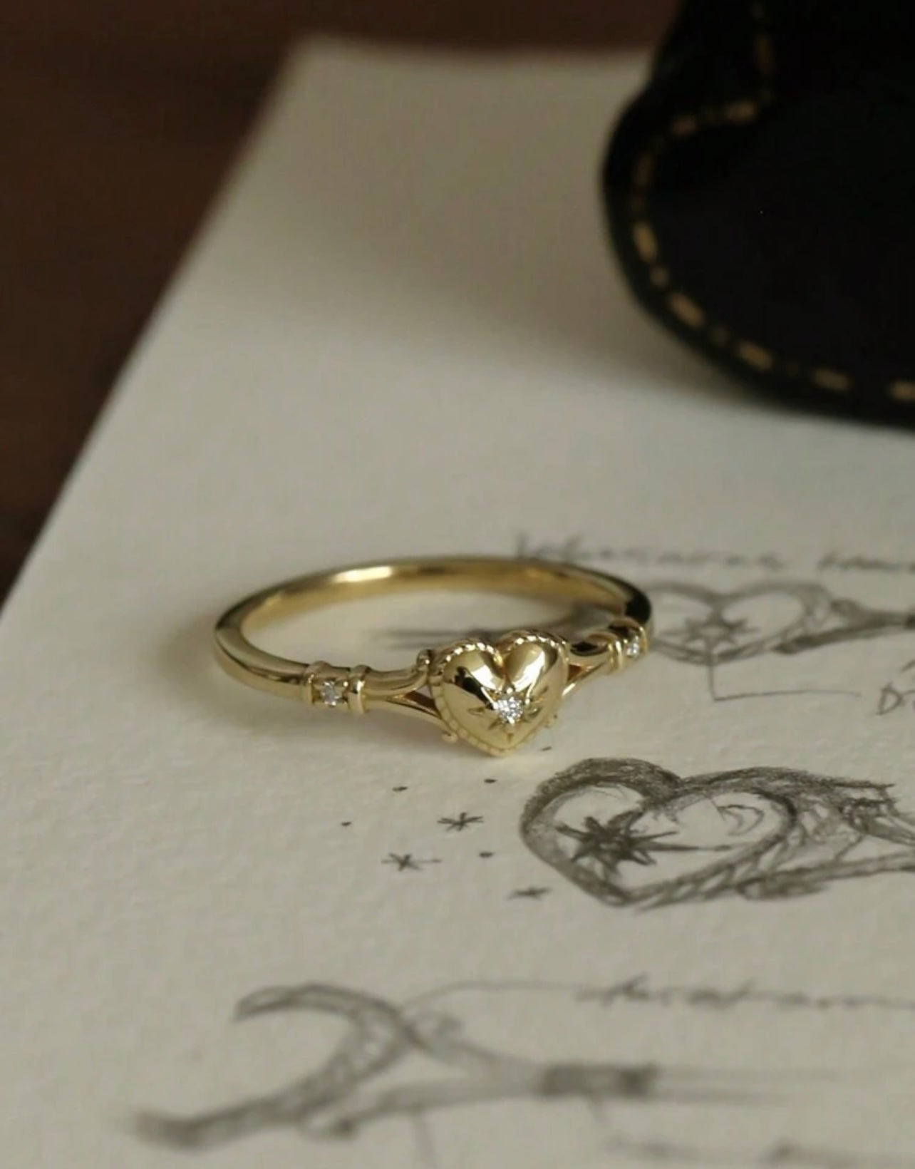 Vintage Heart Ring